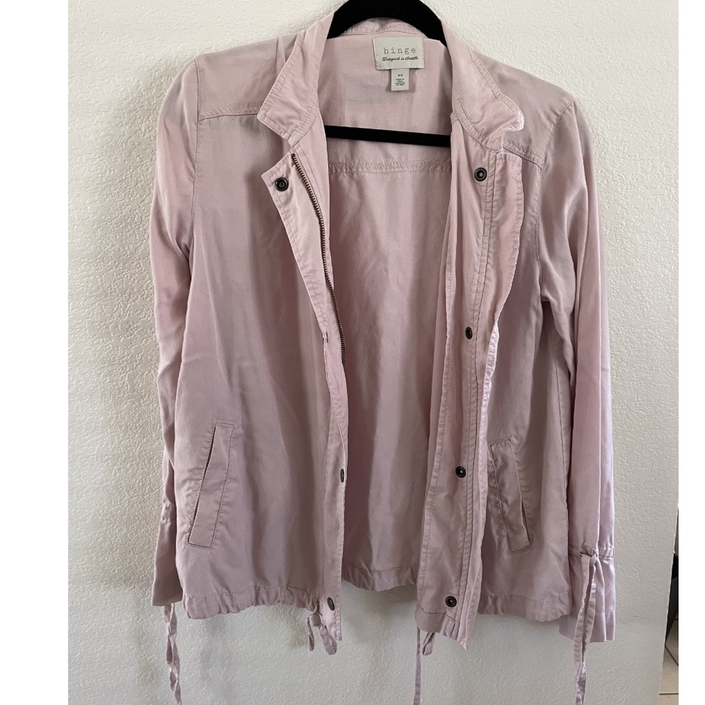 Pink lightweight jacket